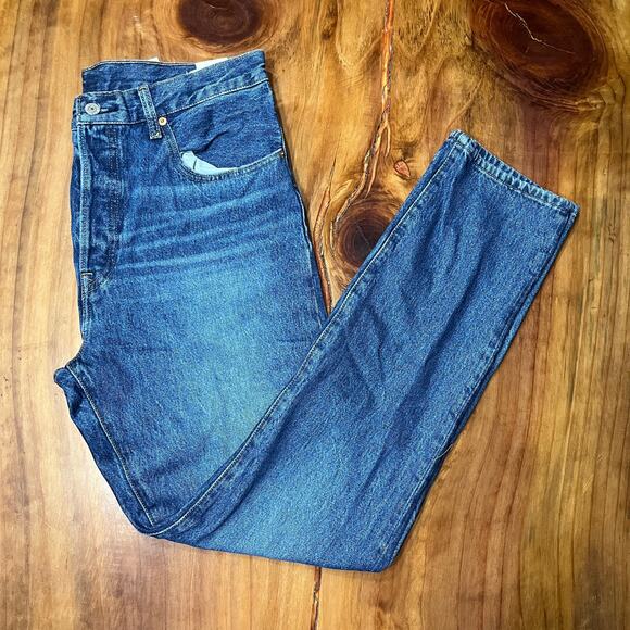 NEW Levi's 501 Original LVC 501 Jeans 31 x 32 Big R Vintage 34 x 33 Denim E4-15 - Picture 1 of 9